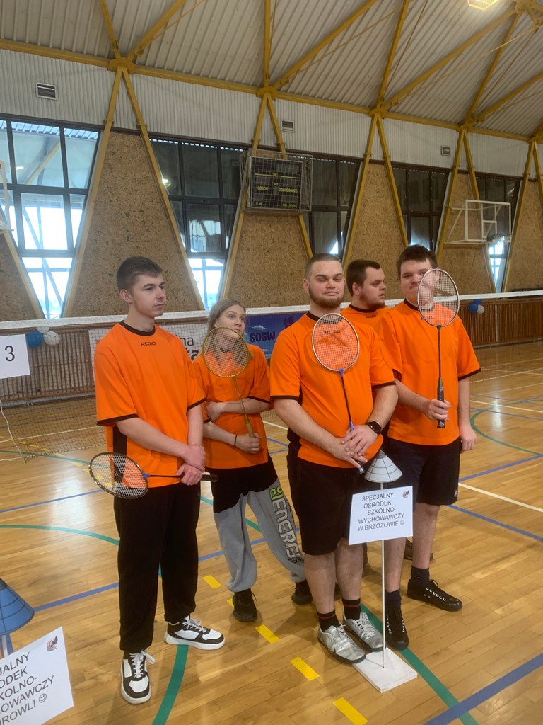 Udział uczniów SOSW z Brzozowa  w III Wojewódzkich Mistrzostwach Szkół Specjalnych w Badmintonie